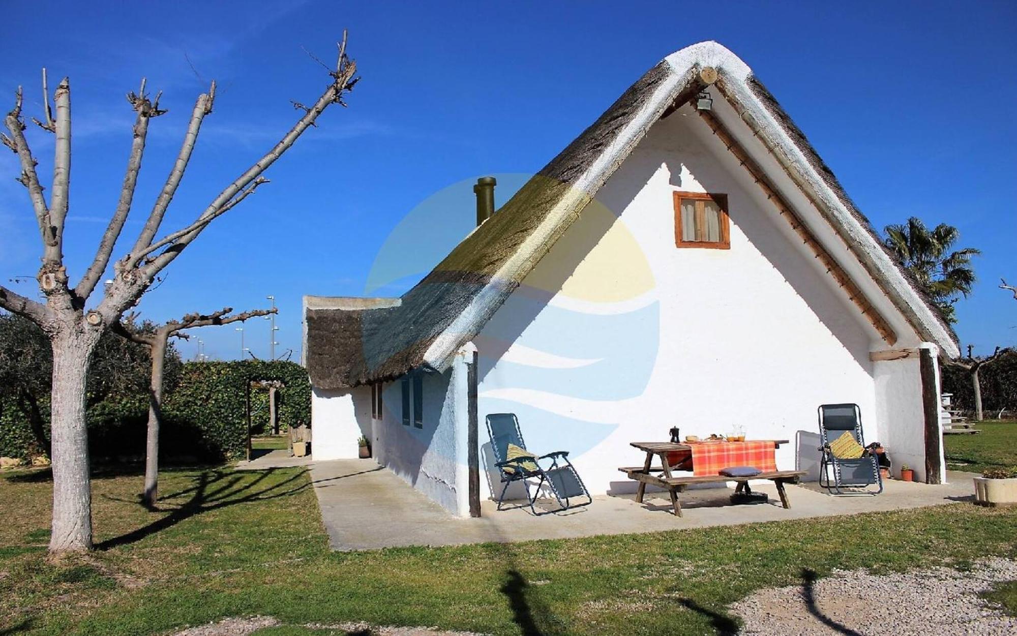 Barraca Tipica Del Delta, Con Piscina, Jardin Y Barbacoa - Deltavacaciones Villa Sant Jaume d'Enveja Exterior foto