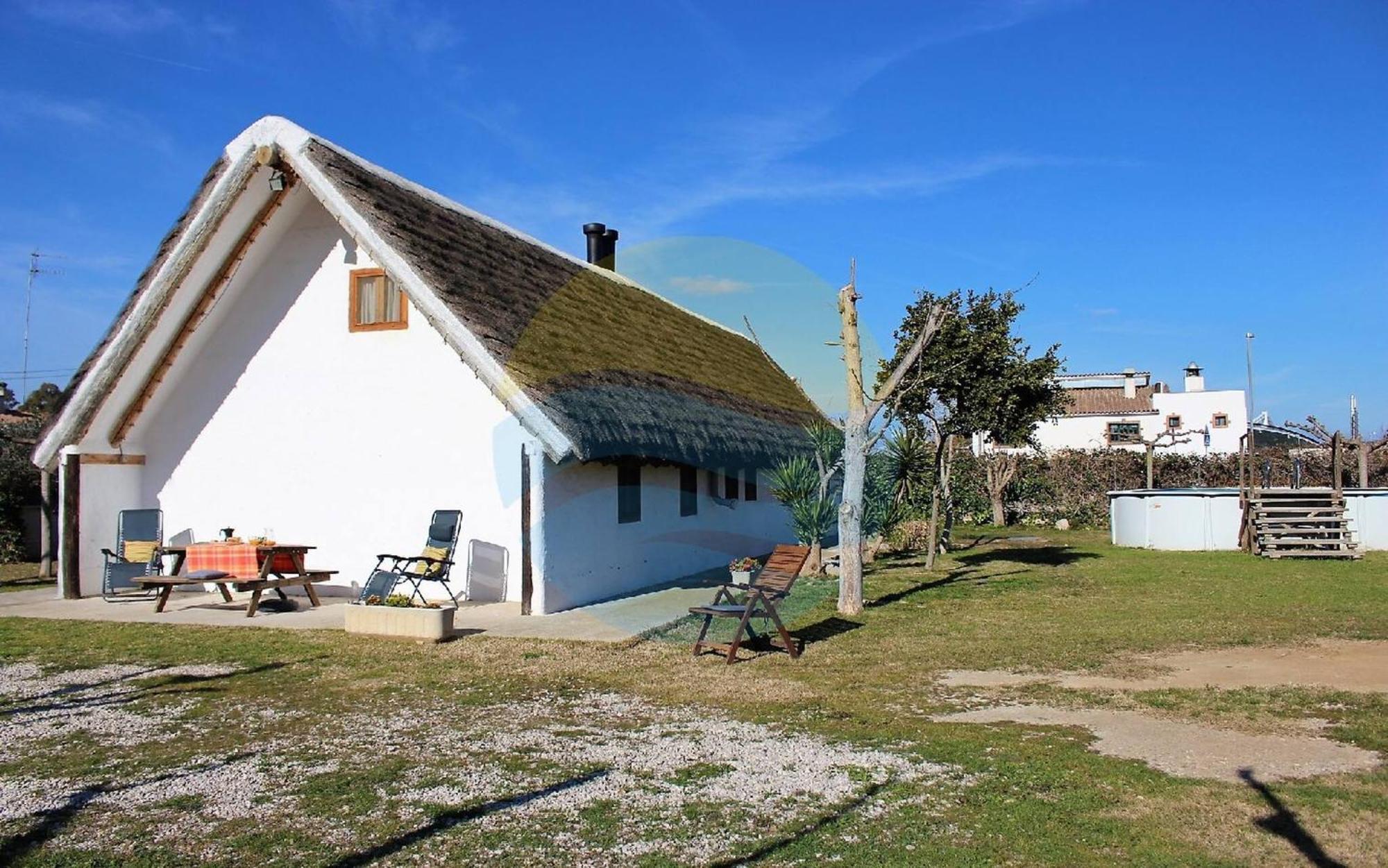Barraca Tipica Del Delta, Con Piscina, Jardin Y Barbacoa - Deltavacaciones Villa Sant Jaume d'Enveja Exterior foto