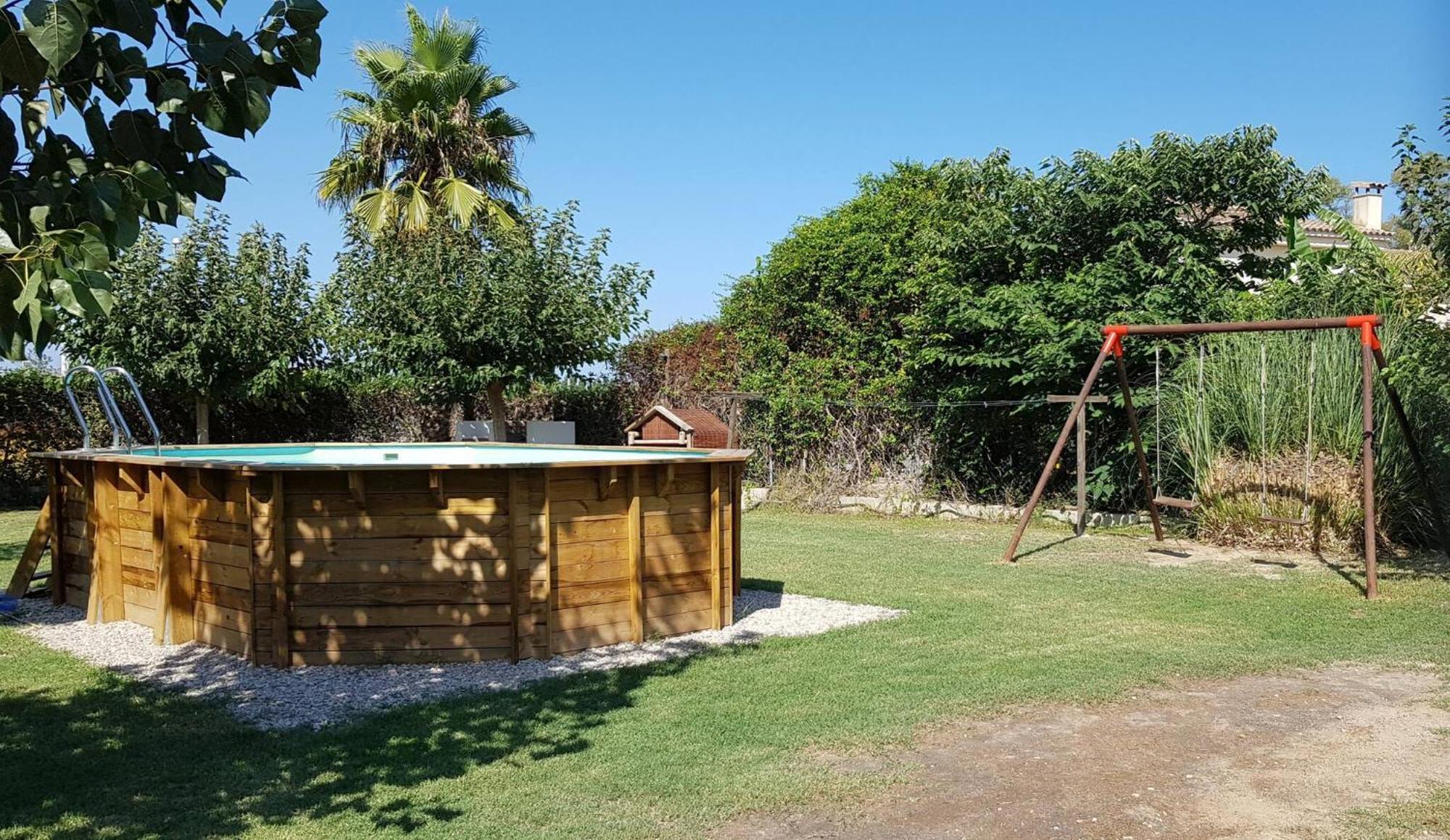Barraca Tipica Del Delta, Con Piscina, Jardin Y Barbacoa - Deltavacaciones Villa Sant Jaume d'Enveja Exterior foto